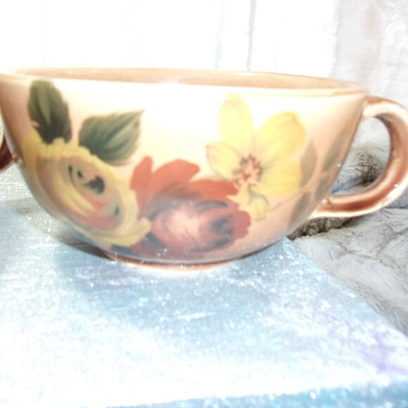 H-265 SET OF 2 VINTAGE MCCOY POTTERY SOUP BOWLS #137 - Picture 3 of 13